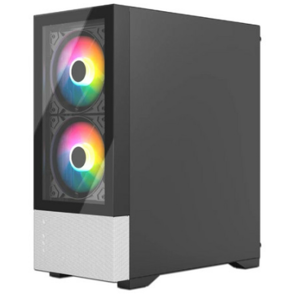 Gabinete Gamer Media Torre Nitrox Crystal 5500CBW Legend Series