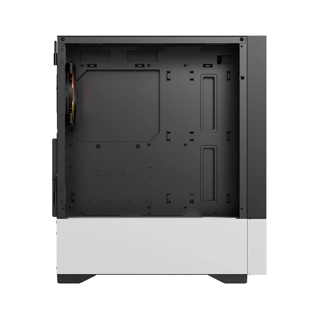 Gabinete Balam Rush Nitrox Aircool 5500ABW Midi-Tower Micro-ATX/Mini-ITX/ATX USB 2.0/3.0 Sin Fuente 3 Ventiladores ARGB Instalados