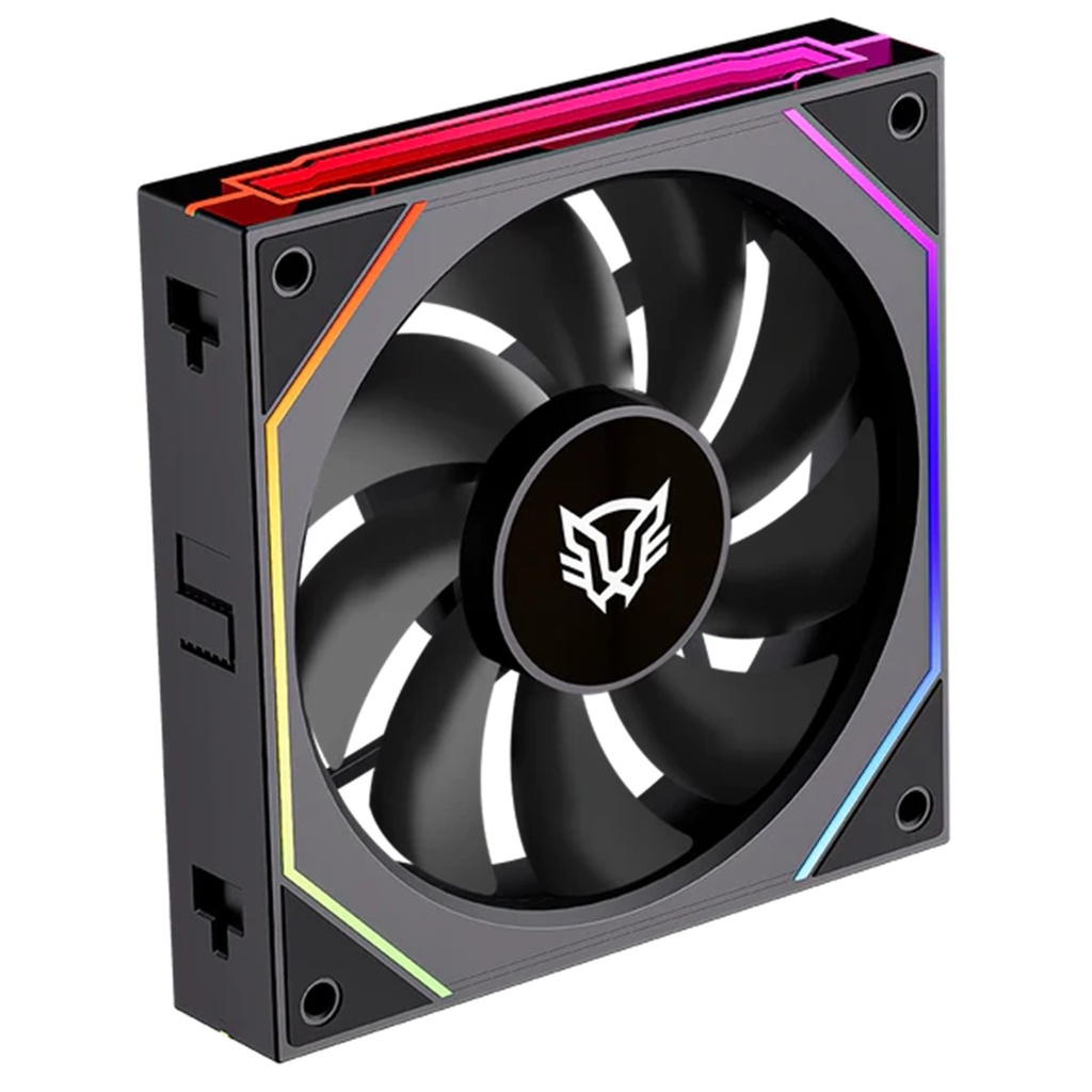 Kit 3 Ventiladores Balam Rush EOLOX LINK EXL95 Legend Series ARGB 120mm 800-1800 RPM 47.2 CFM