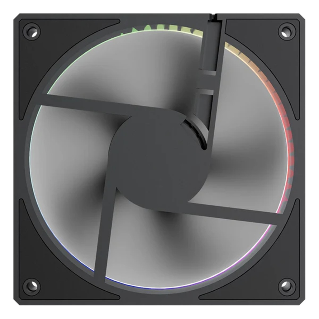 Ventilador Balam Rush Eolox Bora-R EXB85R 120mm 600-1600 RPM 7 Aspas (Inversas) ARGB 3 Pin