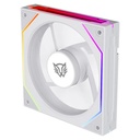 Ventilador Para PC Balam Rush Eolox Link EXL95 Diseño Cuadrado 120 mm 600-1800 RPM PWM 4 pin Aurea RGB Legend