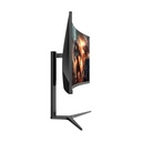 Monitor Gamer Curvo Balam Rush BR-940733 LED 34" 3440x1440 Ultra Wide Quad HD G-Sync/FreeSync 165Hz HDMI/DisplayPort Bocinas Integradas