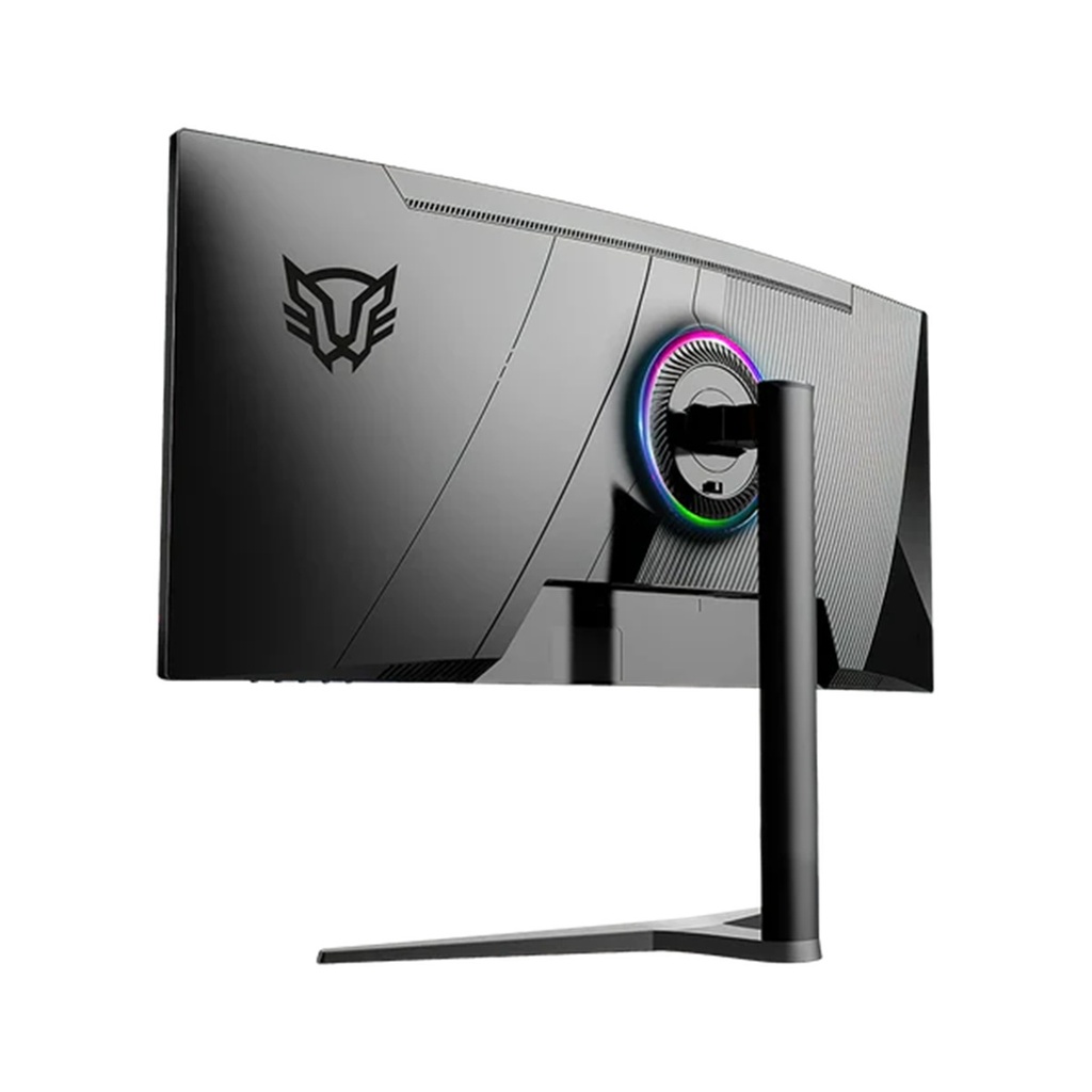 Monitor Gamer Curvo Balam Rush BR-940733 LED 34" 3440x1440 Ultra Wide Quad HD G-Sync/FreeSync 165Hz HDMI/DisplayPort Bocinas Integradas