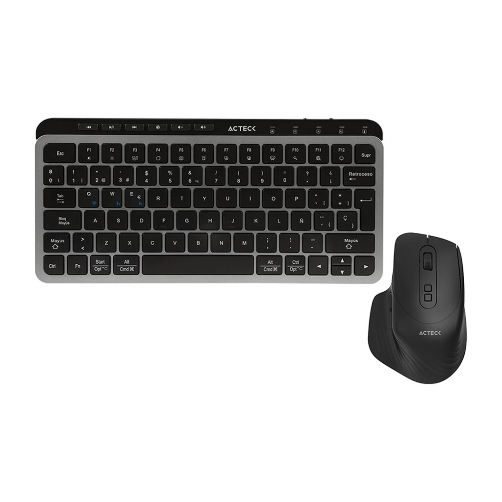 Kit de Teclado y Mouse Acteck Creator Krea MK750 RF Inalámbrico/Bluetooth Español