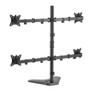 Soporte De Escritorio Acteck AC-939669 4 Monitores 17"-32" Hasta 36.3kg