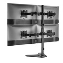 Soporte De Escritorio Acteck AC-939669 4 Monitores 17"-32" Hasta 36.3kg