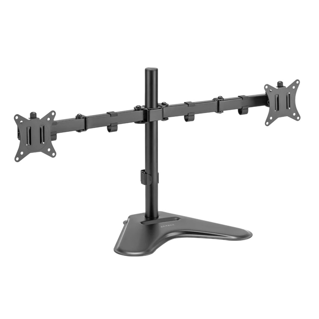 Soporte de Escritorio Acteck AC-939683 Para 2 Monitores 17"-32" Hasta 18kg