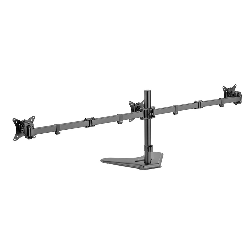 Soporte de Escritorio Acteck Para 3 Monitores 17"-27" Hasta 21kg