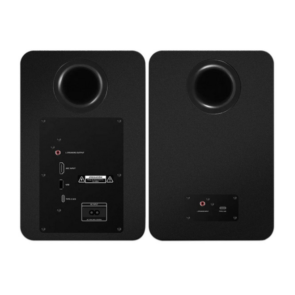 Bocinas Acteck Dynamic Exact R BS700 Sistema 2.0 Potencia 50 W Diseño Estudio