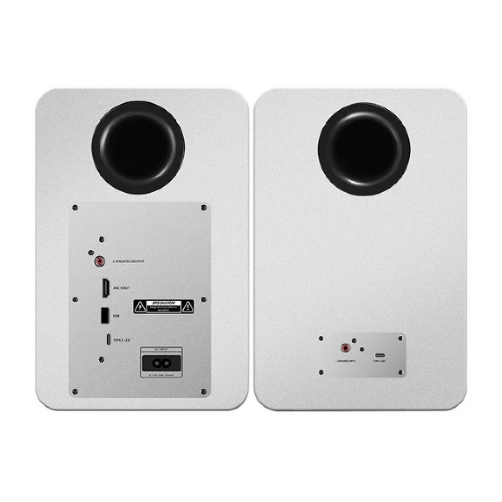 Bocinas Acteck Dynamic Exact R BS700 Estéreo 2.0 Potencia 50 W Diseño Estudio