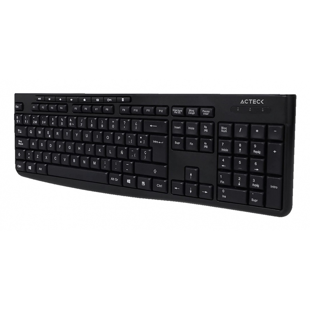 Kit de Teclado y Mouse Acteck Creator Prime MK455 Alámbrico USB Español