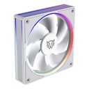 Kit 3 Ventiladores Para PC Eolox Bora EXB85 120 mm 600-1600 RPM PWM 4 pin + Aurea RGB 