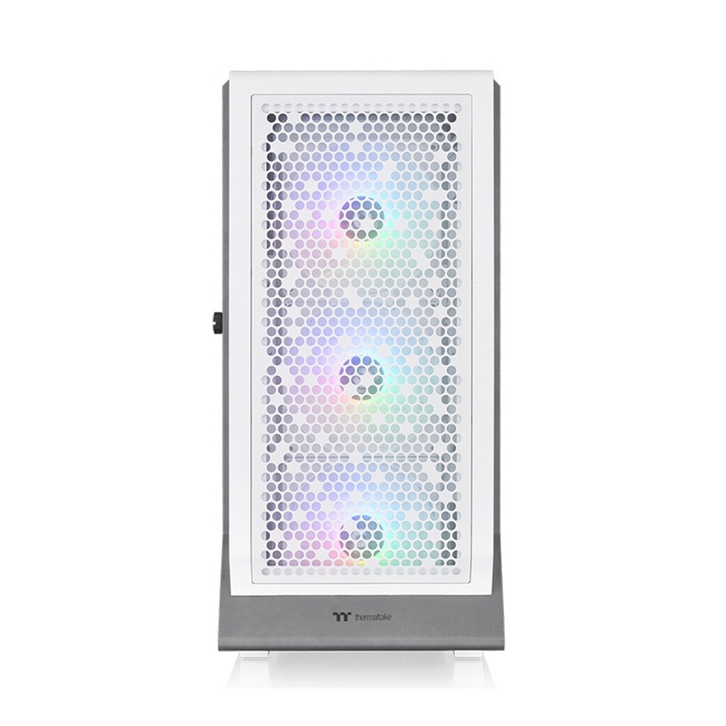 Gabinete Thermaltake Ceres 500 TG ARGB Snow Midi-Tower ATX/EATX/Micro-ATX/Mini-ITX USB 3.0 sin Fuente 4 Ventiladores Instalados