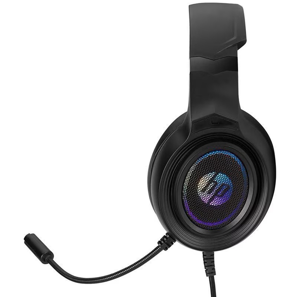 Audífonos Estéreo HP DHE-8008U Para Juegos con Luz RGB USB
