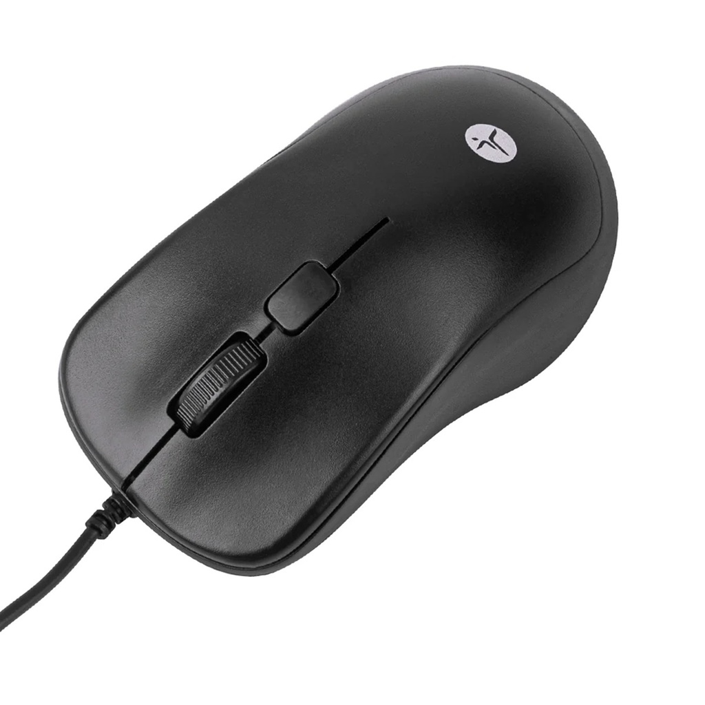 Mouse Óptico Alámbrico TechZone TZACMOA01 Hasta 1200 DPI 3 Botones