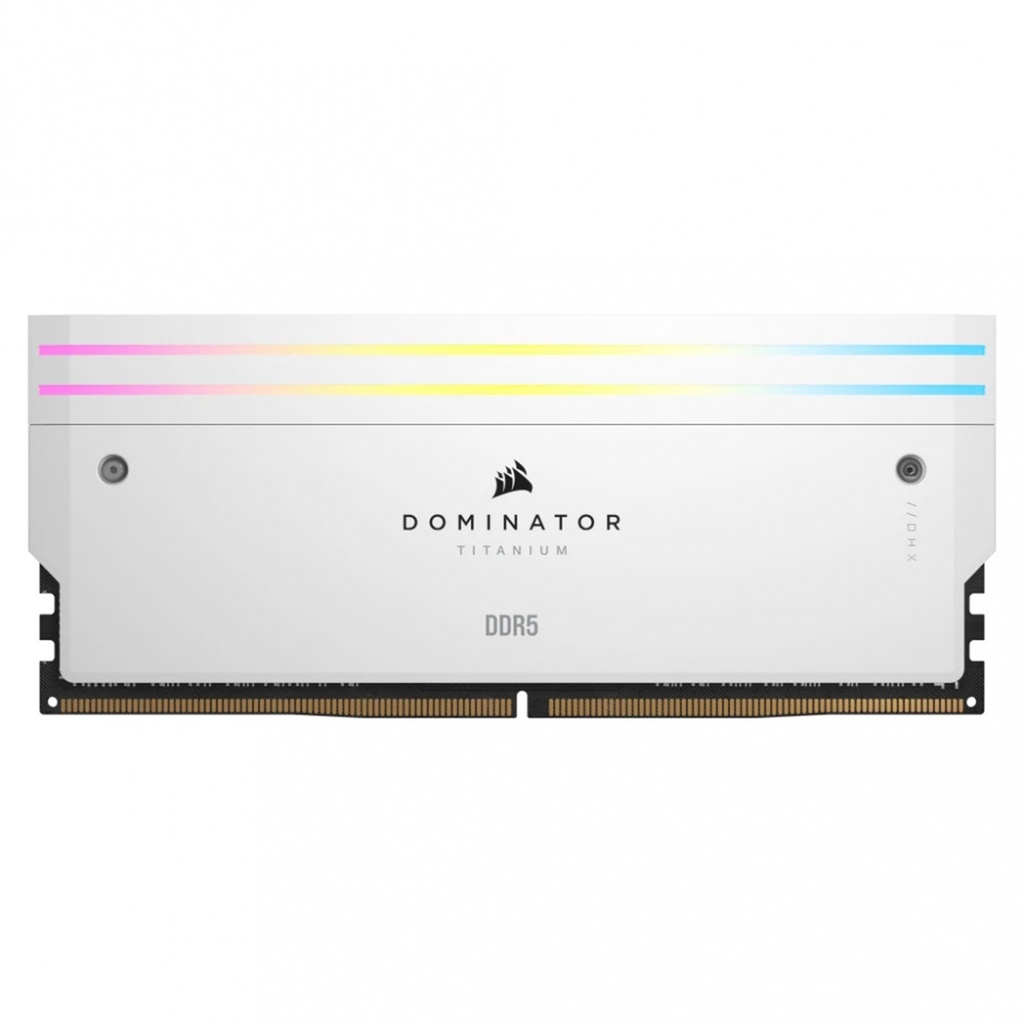 Kit Memoria RAM Corsair Dominator Titanium RGB DDR5 DDR5 7200MHz 32GB 2x 16GB CL40 XMP