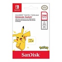 Memoria Flash SanDisk Pikachu 256GB MicroSDXC UHS Clase 3
