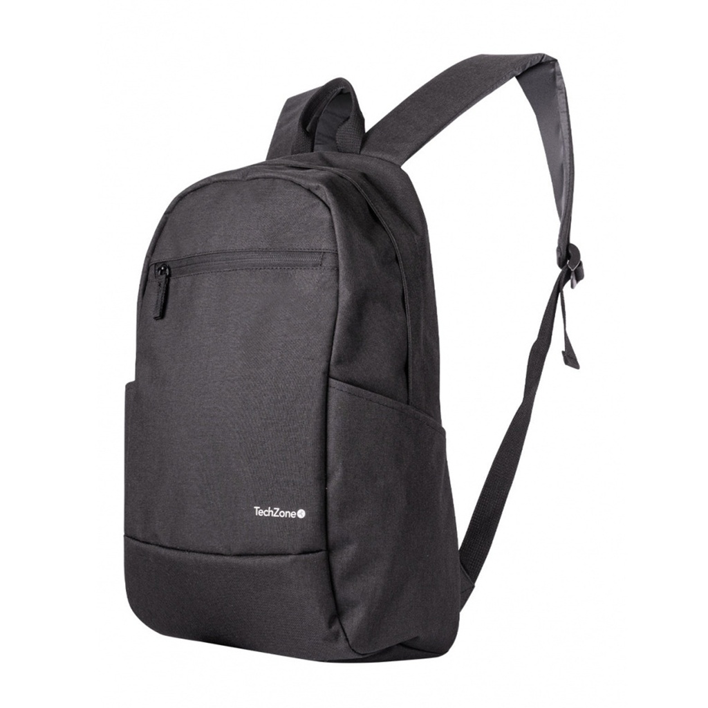 Mochila Para Laptop 15.6" Techzone TZLBP15 Basic Black De Poliéster 