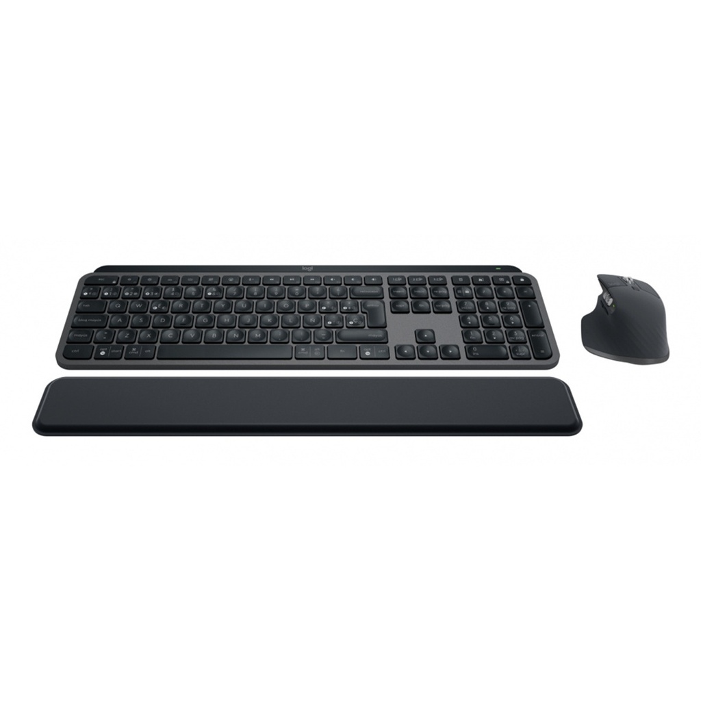 Kit de Teclado y Mouse Logitech MX Keys Combo for Business Gen 2 RF Inalámbrico Bluetooth Español