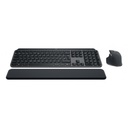 Kit de Teclado y Mouse Logitech MX Keys Combo for Business Gen 2 RF Inalámbrico Bluetooth Español