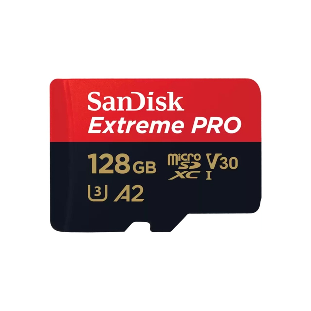 Memoria Flash SanDisk Extreme Pro 128GB MicroSDXC UHS-I Clase 10 Con Adaptador 