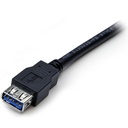 Cable USB StarTech USB3SEXT6BK USB A Macho - USB A Macho 1.8 Metros