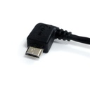 Cable USB StarTech UUSBHAUB6LA USB A - Micro-USB B En Angulo A La Izquierda 1.8 Metros