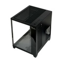 Gabinete Xzeal Cubo Cxi2 Soporta M-atx/itx Cristal Templado 3x Ventiladores ARGB