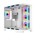 Gabinete Xzeal XZ150 Midi-Tower ATX/Micro-ATX USB 3.0 Sin Fuente 4 Ventiladores Instalados