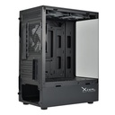 Gabinete xzeal x-zynergy m-atx/itx xzgazny1b espacios pci 4 espacios de expansión rgb - negro