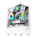 Gabinete Xzeal X-zynergy Soporta M-atx/itx 1x USB 1.0 1x USB 3.0 3x Ventiladores RGB
