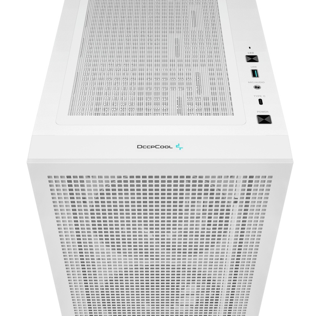 Gabinete DeepCool CH560 DIGITAL WH Midi-Tower ATX/EATX/Micro-ATX/Mini-ITX USB 3.0 Sin Fuente 4 Ventiladores Instalados