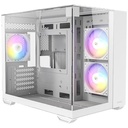 Gabinete Antec CX600M Trío ARGB Mini-Tower Mini-ITX USB 2.0 Sin Fuente 3 Ventiladores Instalados
