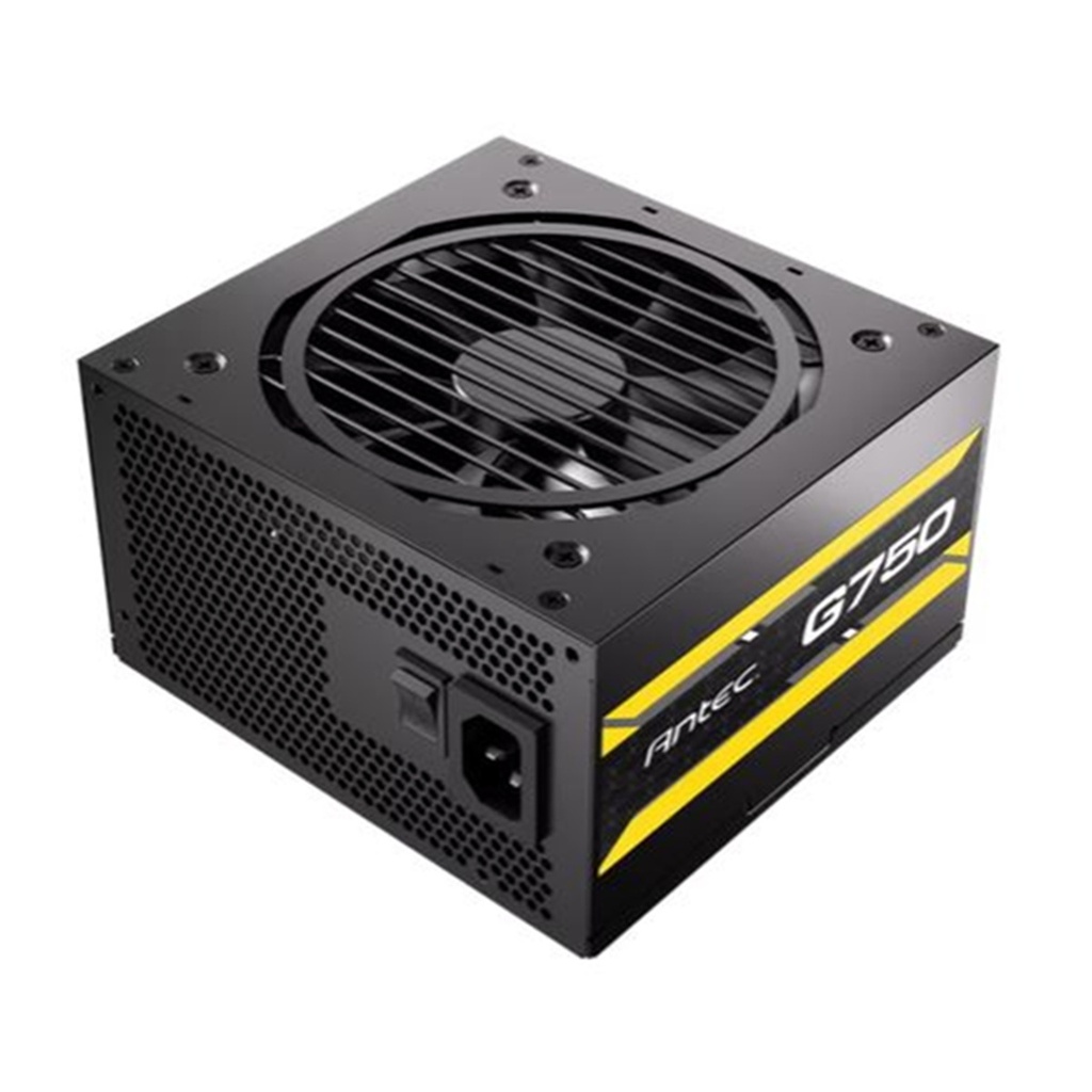 Fuente de Poder Antec G750 80 PLUS Gold Semi-Modular 24-pin ATX 120mm 750W