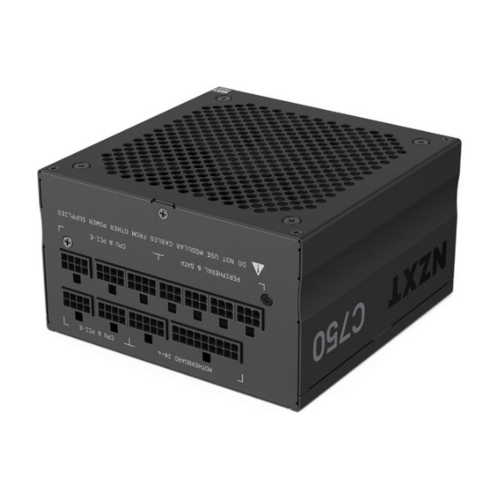 Fuente de Poder Modular NZXT PA-7G2BB-BP C750 750W Granular 80 PLUS Gold.