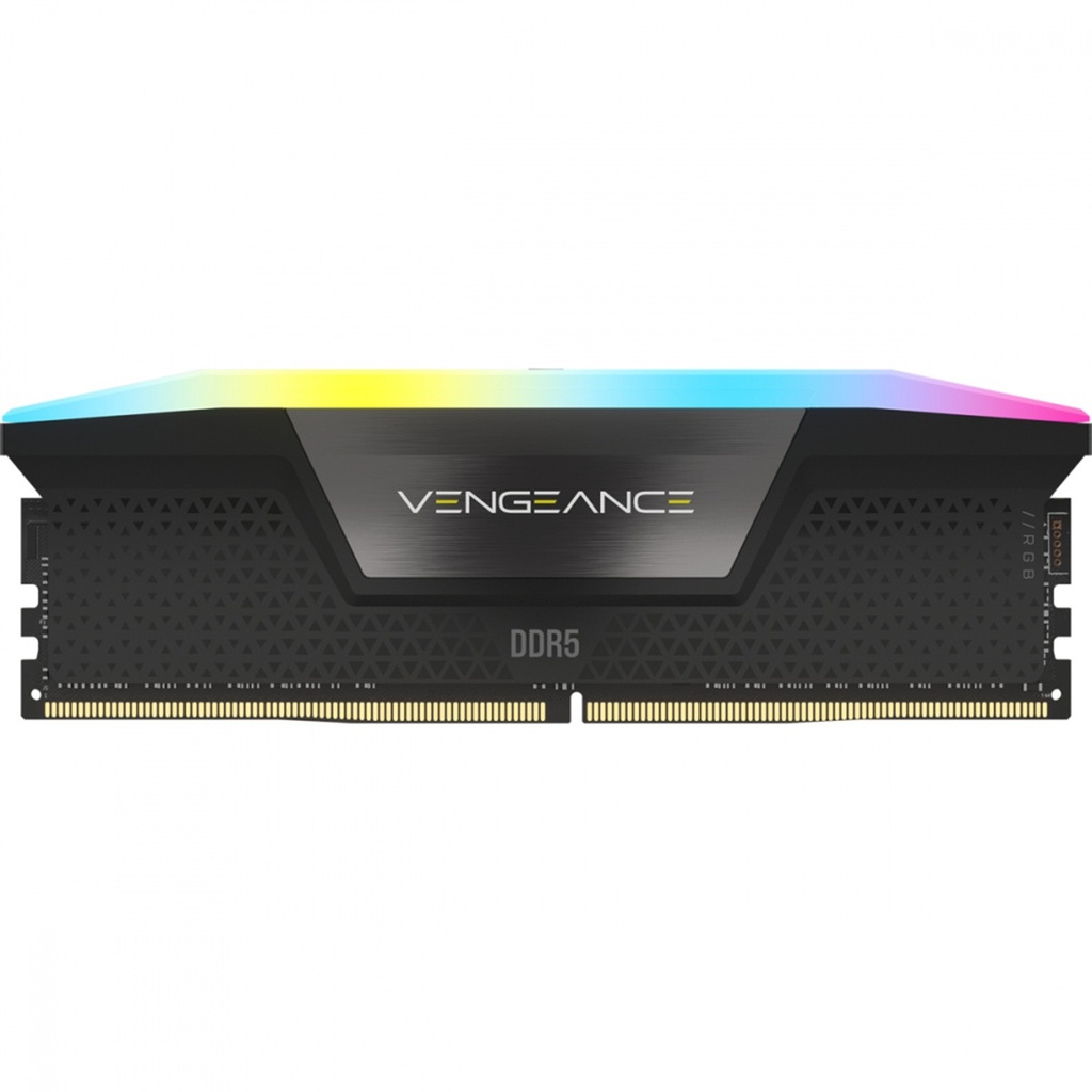 Kit Memoria RAM Corsair Vengeance RGB DDR5 5600MHz 32GB 2x 16GB CL40 XMP