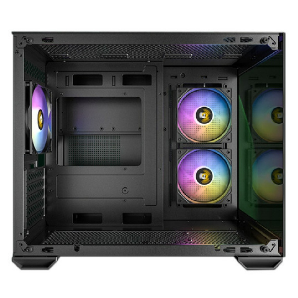 Gabinete Antec CX600M ARGB Micro-ATX ITX Sin Fuente