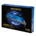 Unidad De Estado Solido SSD Adata Legend 710 1TB M.2 PCI Express 3.0 Lectura 2400 Mb/s Escritura 1800 Mb/s