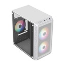 Gabinete Acteck Doom Pro Mesh GI730M Mini-Tower Micro-ATX/Mini-ITX USB 2.0/3.0 con Fuente 600W 3 Ventiladores 