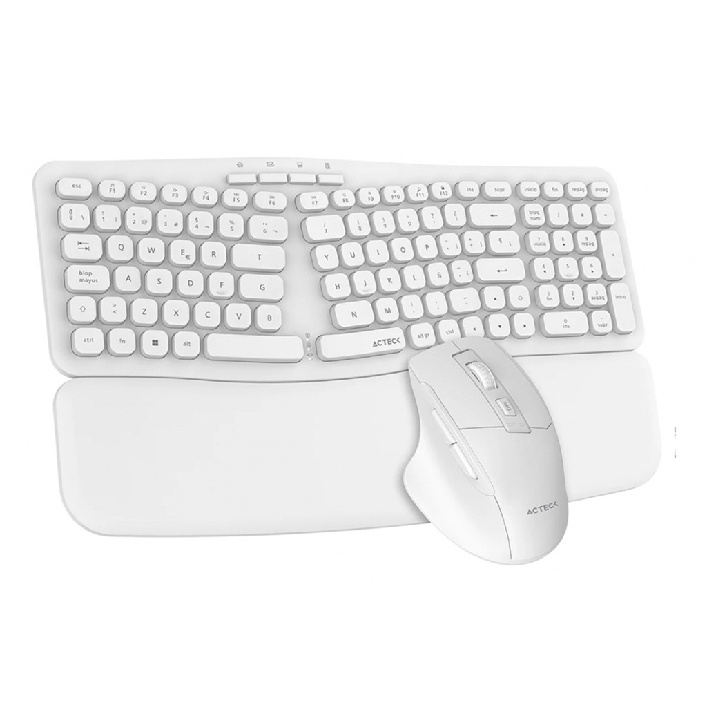 Kit de Teclado y Mouse Acteck Creator Ultra Confort MK650 Inalámbrico USB Español