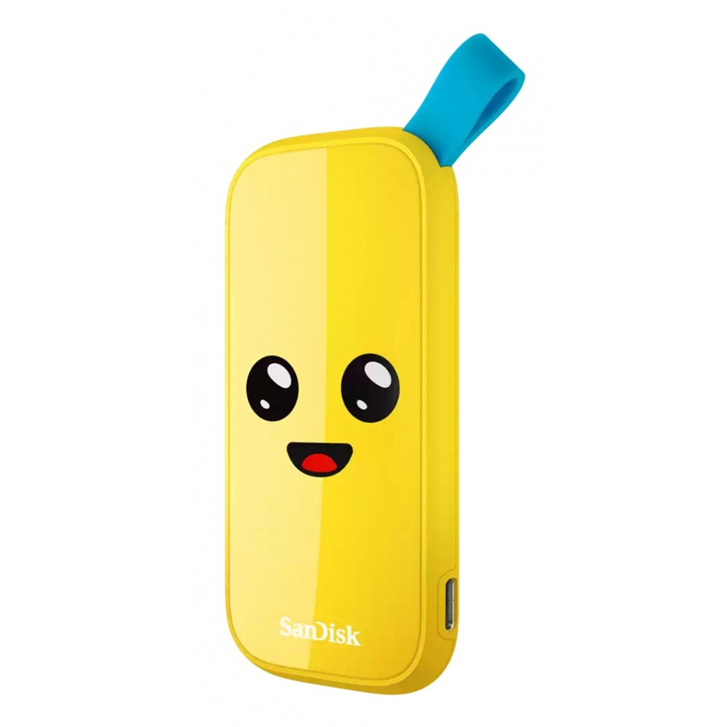 Unidad De Estado Solido SSD Externo SanDisk Fortnite Banano 2 TB USB C