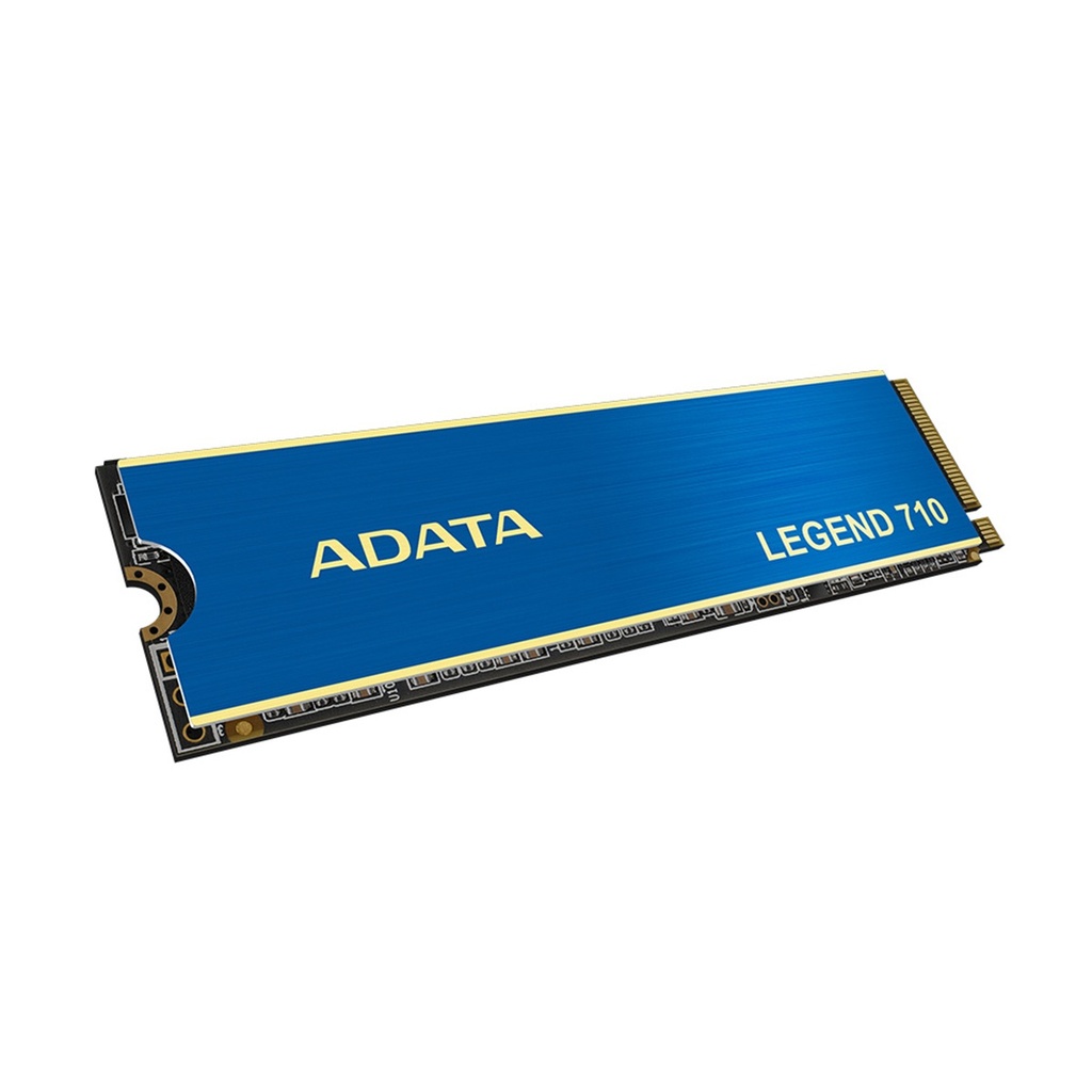 Unidad de estado sólido adata legend 710 256gb pcie gen3x4 m.2 2280 - con disipador de aluminio. aleg-710-256gcs
