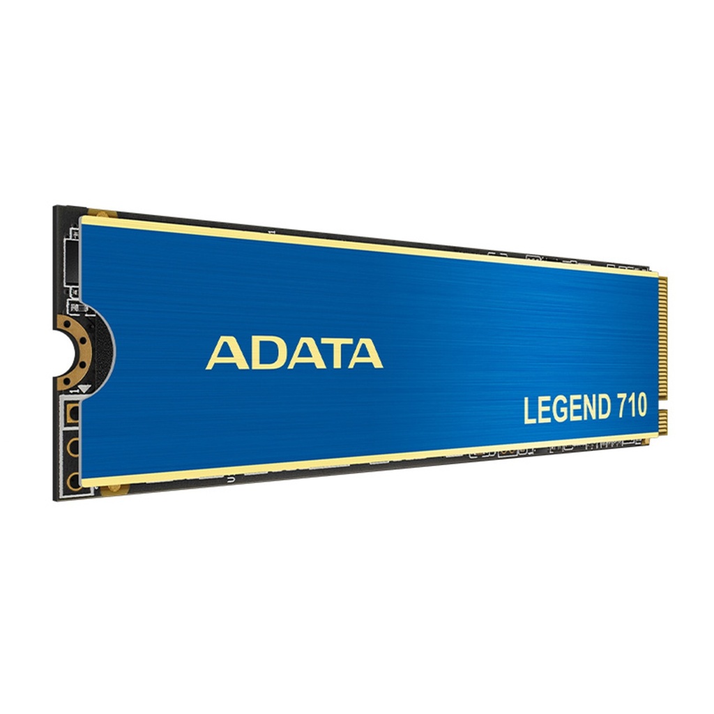 Unidad de estado sólido adata legend 710 256gb pcie gen3x4 m.2 2280 - con disipador de aluminio. aleg-710-256gcs
