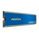 Unidad de estado sólido adata legend 710 256gb pcie gen3x4 m.2 2280 - con disipador de aluminio. aleg-710-256gcs