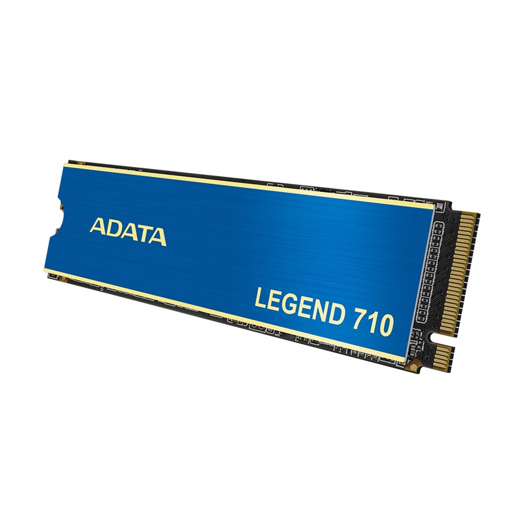 Unidad de estado sólido adata legend 710 256gb pcie gen3x4 m.2 2280 - con disipador de aluminio. aleg-710-256gcs