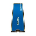 Unidad de estado sólido adata legend 710 256gb pcie gen3x4 m.2 2280 - con disipador de aluminio. aleg-710-256gcs
