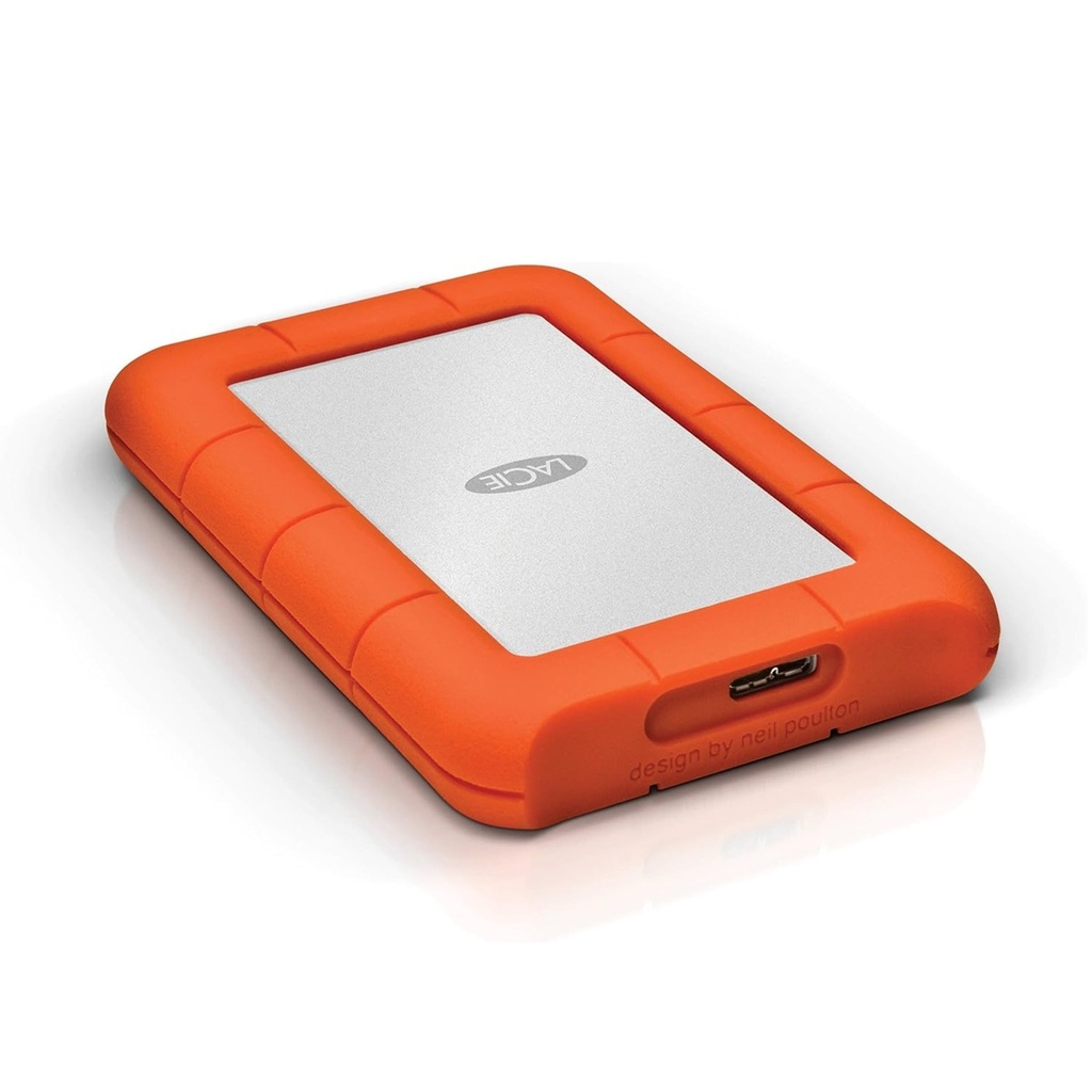 Disco Duro Externo LaCie Rugged Mini 2.5" 1TB 5400RPM USB 3.0 Para Mac/PC