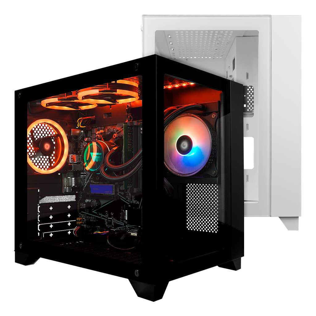 Gabinete Game Factor CSG570 Con Ventana Midi-Tower Micro-ATX/Mini-ITX USB 2.0/3.0 Sin Fuente Sin VentiladoresCSG570