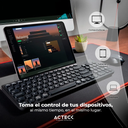 Teclado Inalámbrico Acteck Inspire Comp TI695 Bluetooth Español