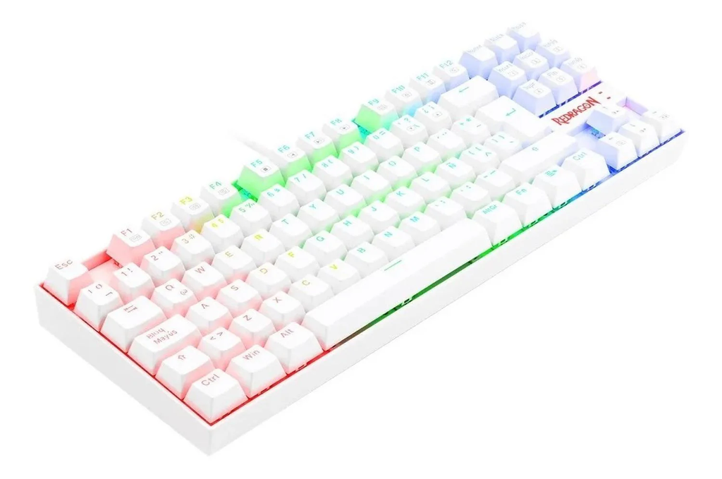 Teclado Mecánico Gamer Redragon Kumara K55 LED RGB Alámbrico Español